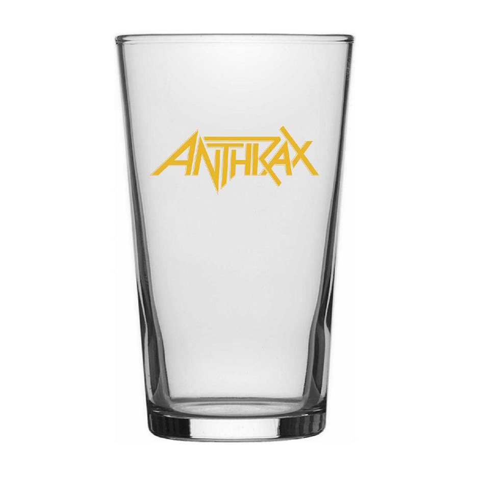 Anthrax Among The Living Beer Glass