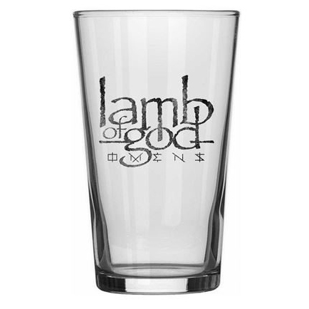 Lamb of God Omens Beer Glass