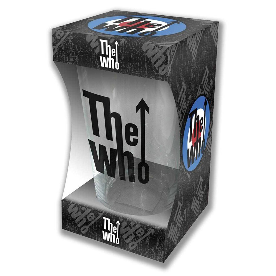 The Who Logo Beer Glass