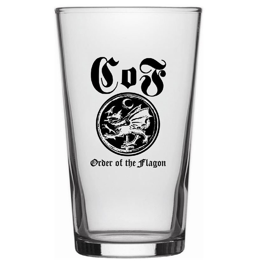 Cradle of Filth Order of The Flagon Beer Glass