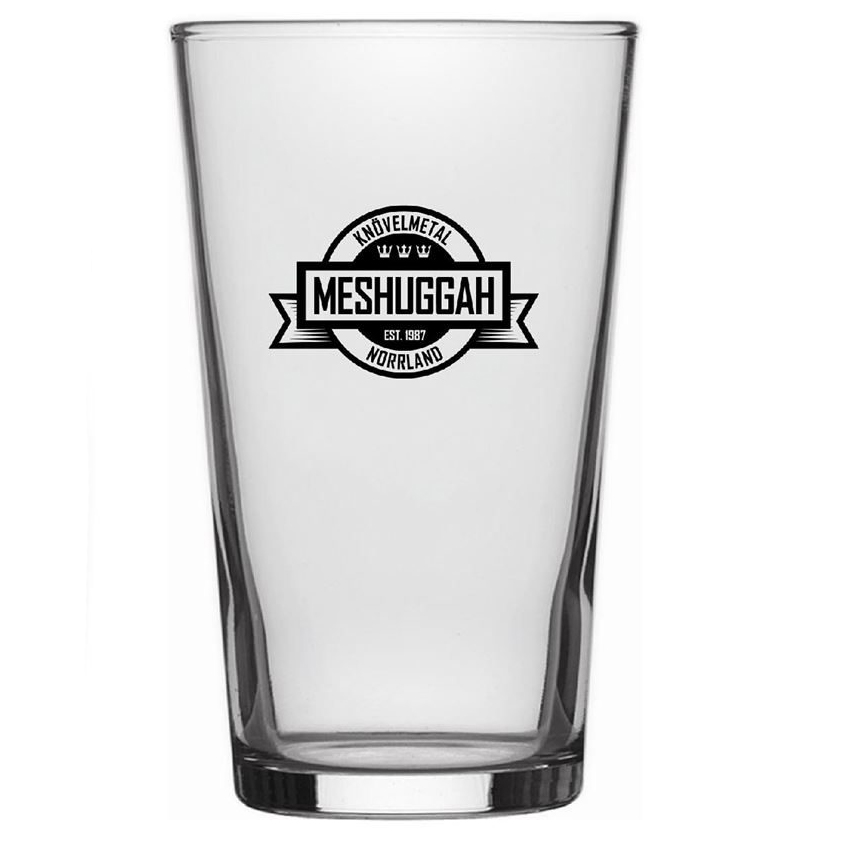 Meshuggah The Violent Sleep Beer Glass