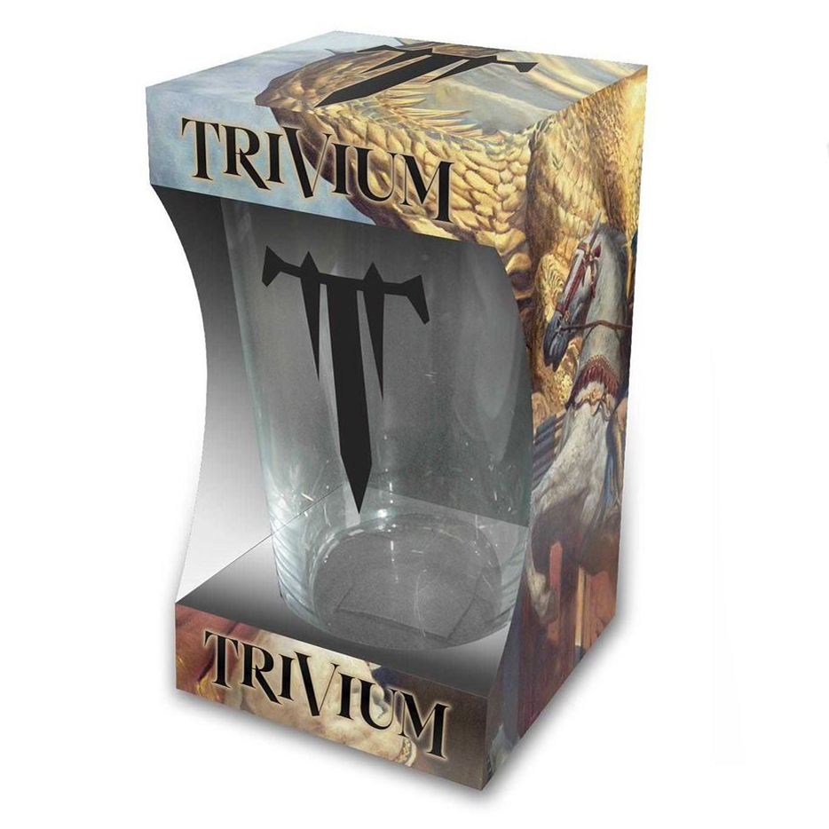 Trivium In The Court of The Dragon Beer Glass