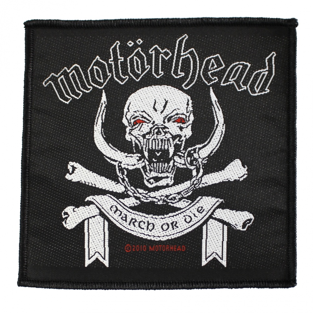 Motorhead March Or Die Patch