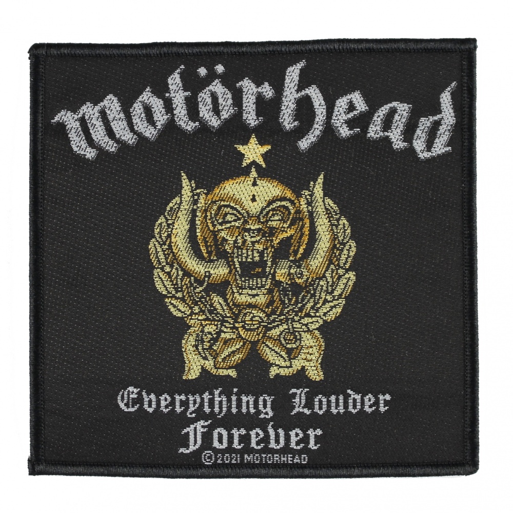 Motorhead Everything Louder Forever Patch