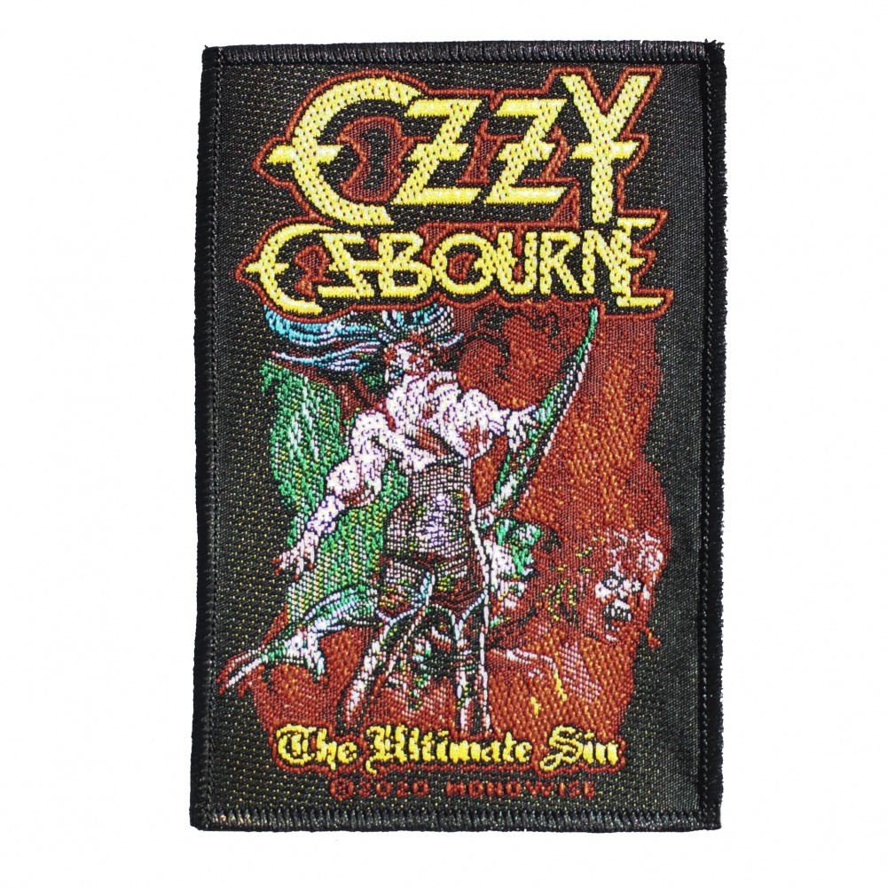 Ozzy Osbourne The Ultimate Sin Patch