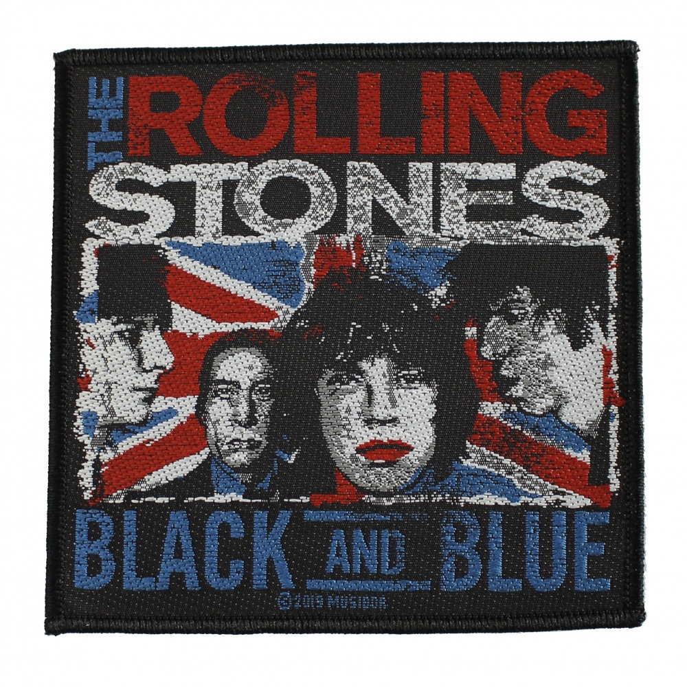 The Rolling Stones Black And Blue Patch