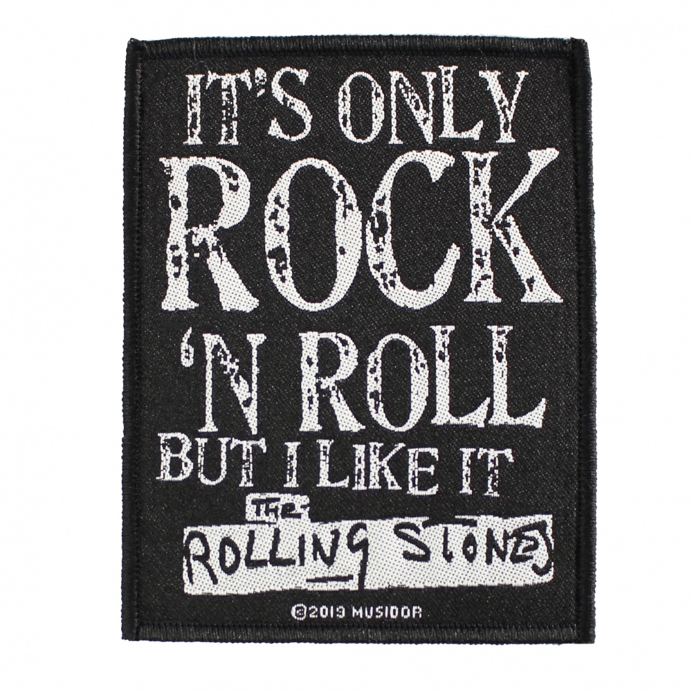 The Rolling Stones It's Only Rock n Roll Patch