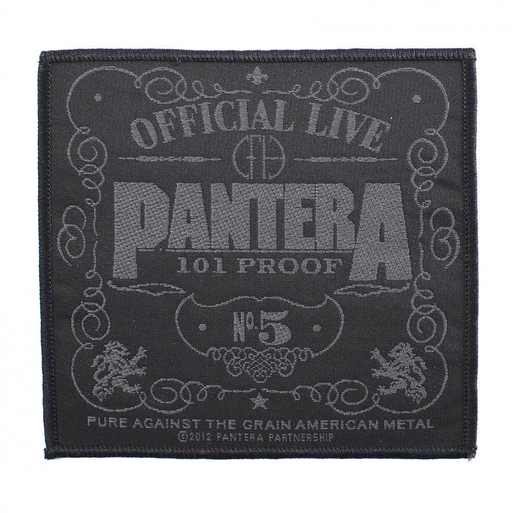 Pantera 101 Proof Patch