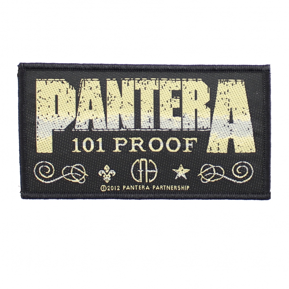 Pantera Whiskey Label Patch