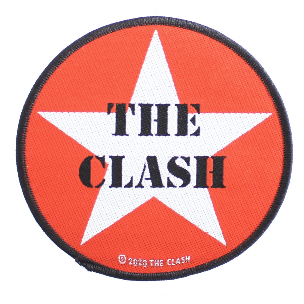 The Clash Star Logo Patch