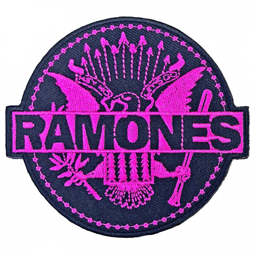 Ramones Pink Seal Patch