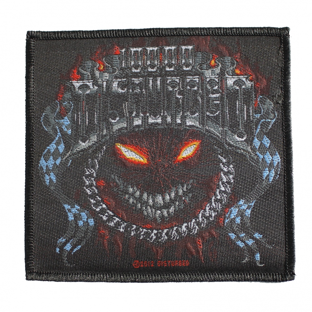 Disturbed Chrome Smile Patch