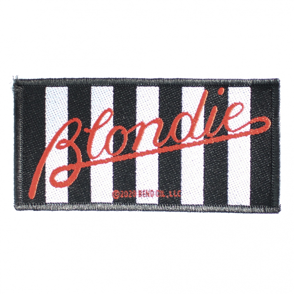 Blondie Parallel Lines Logo Patch