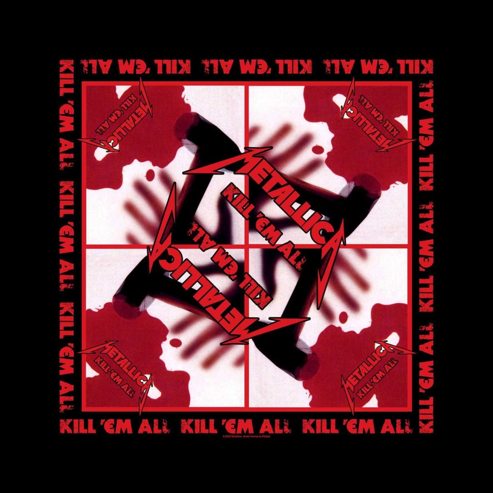 Metallica Kill Em All Bandana