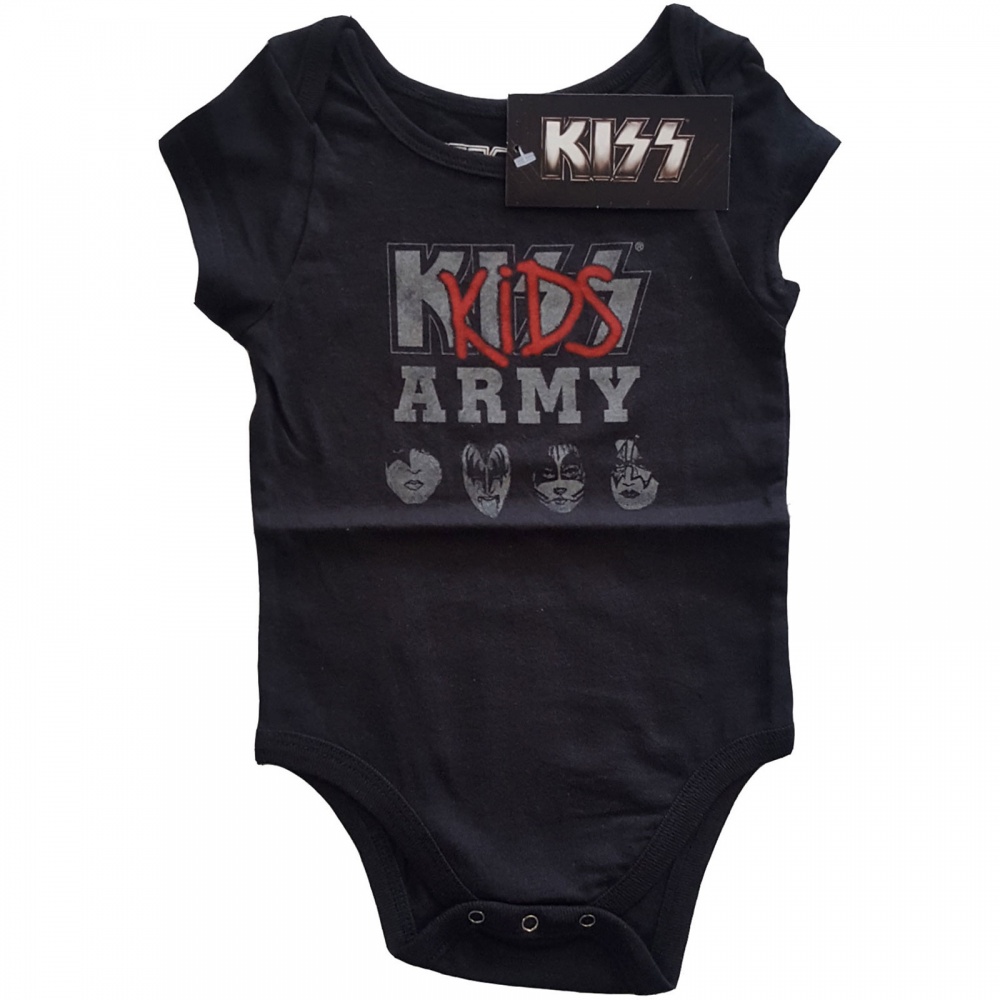 KISS Kids Army Baby Grow