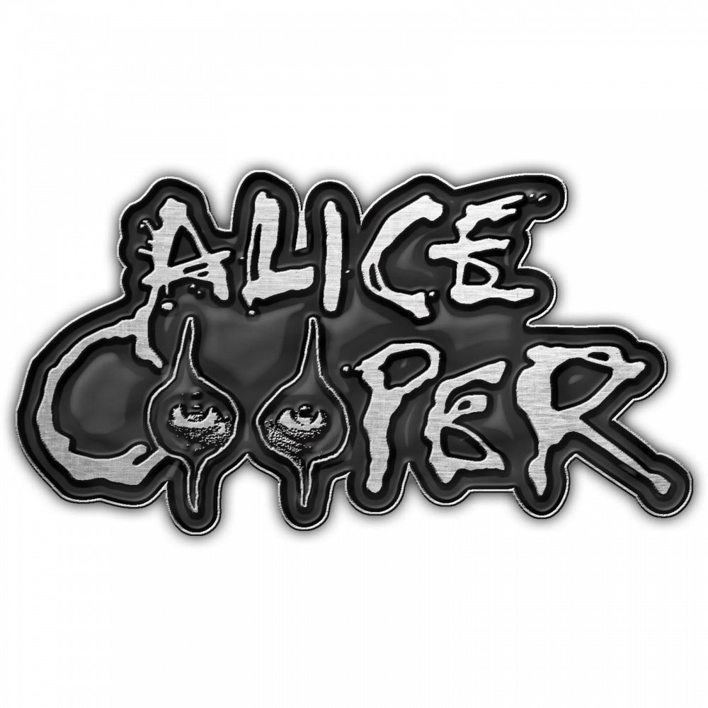 Alice Cooper Eyes Logo Pin Badge
