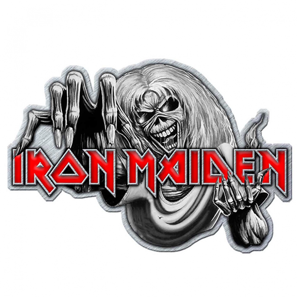 Iron Maiden The Number of The Beast Pin Badge