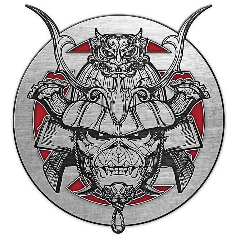 Iron Maiden Senjutsu Pin Badge