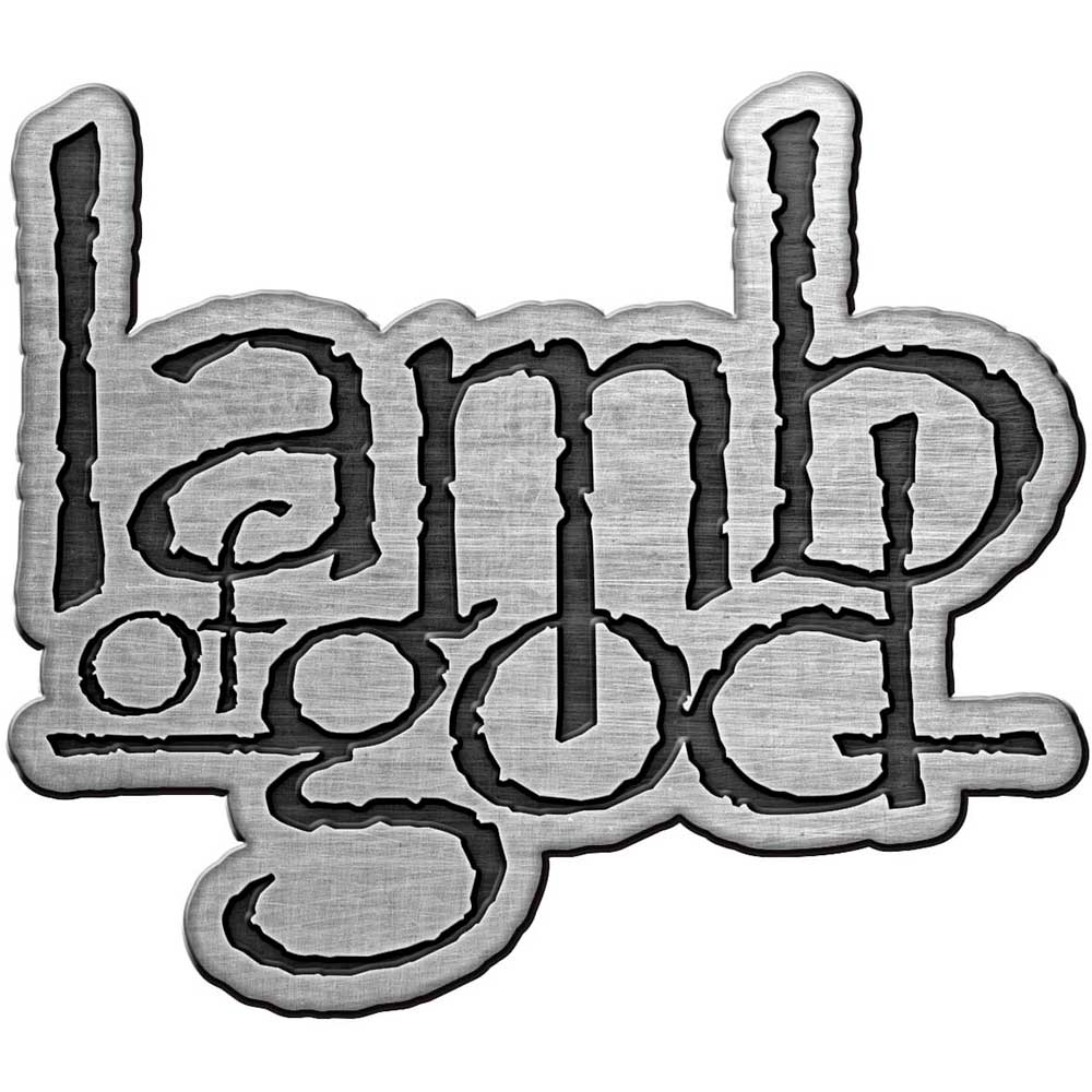 Lamb of God Logo Pin Badge