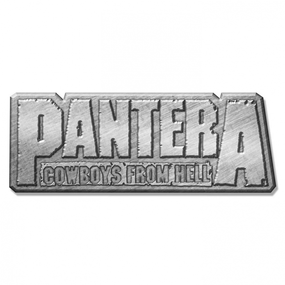 Pantera Cowboys From Hell Logo Pin Badge