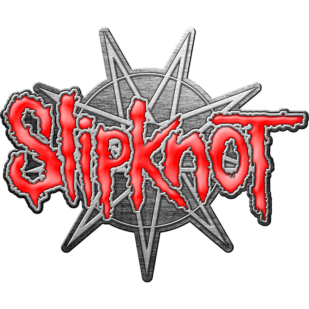 Slipknot Nonogram Logo Pin Badge
