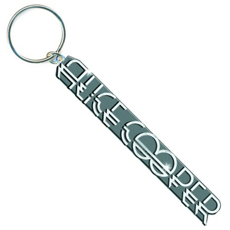 Alice Cooper Logo Metal Keyring