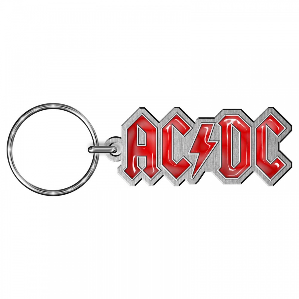 AC/DC Logo Metal Keyring