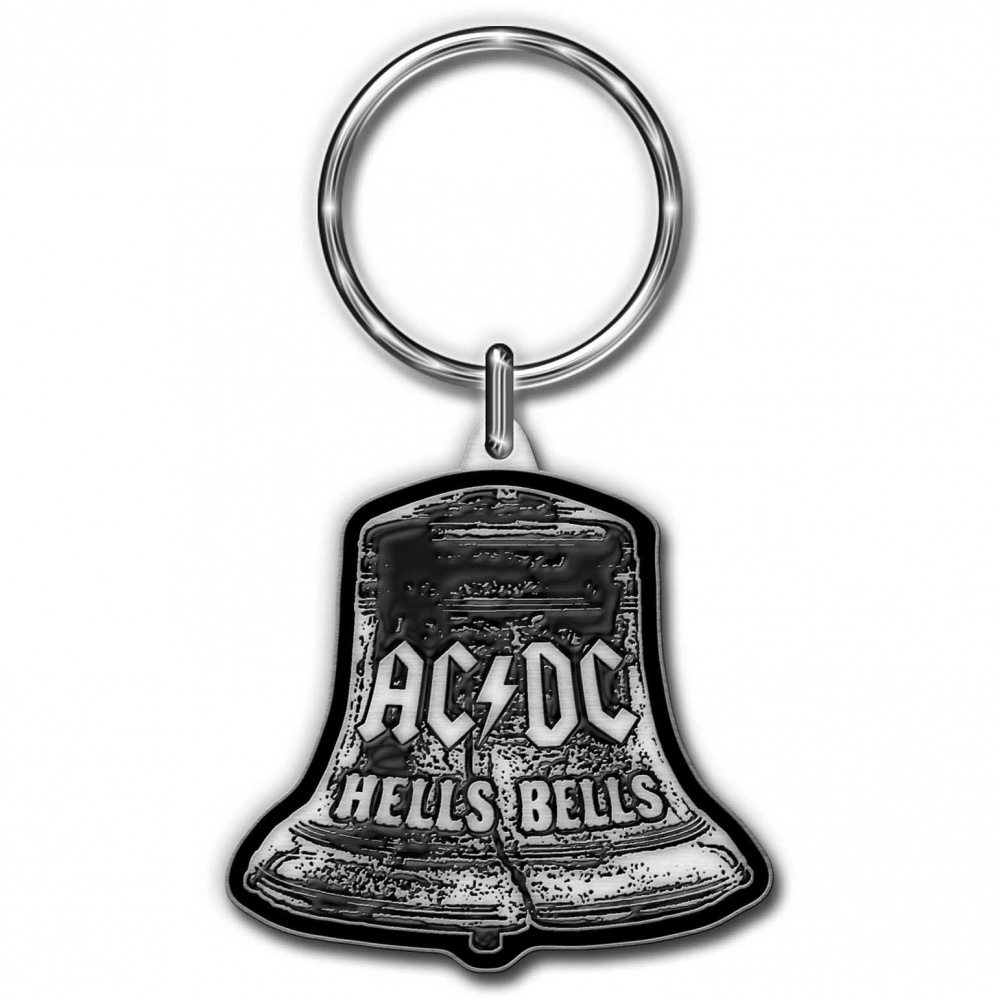 AC/DC Hells Bells Metal Keyring