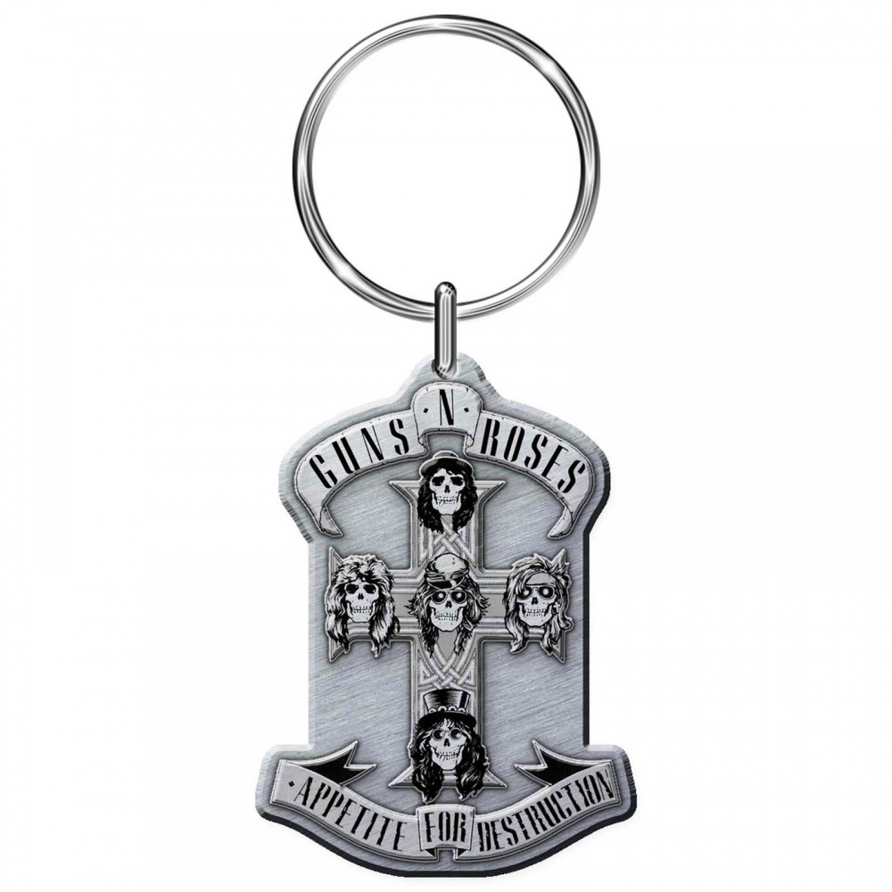 Guns n Roses Appetite For Destruction Metal Keyring