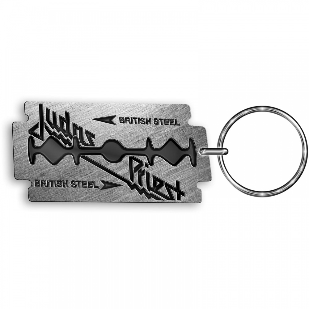 Judas Priest British Steel Metal Keyring