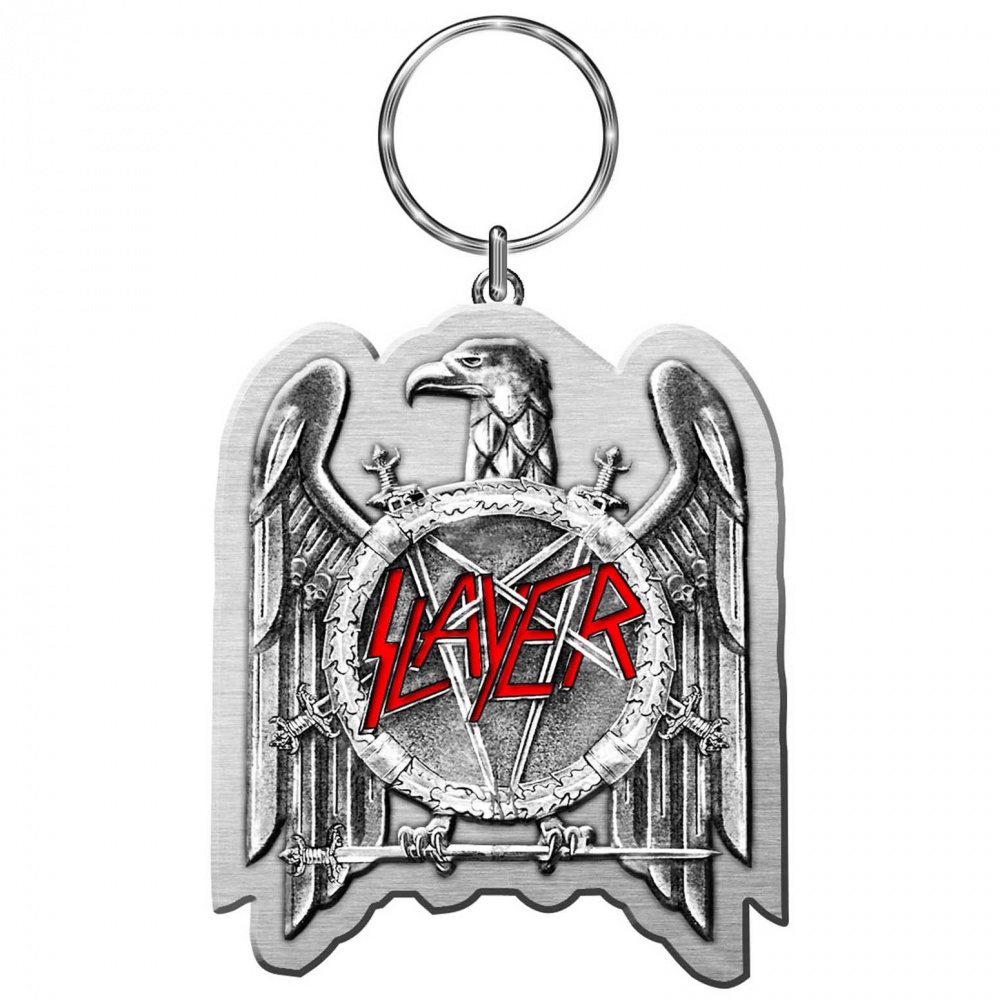 Slayer Eagle Logo Metal Keyring