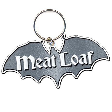 Meat Loaf Logo Metal Keyring