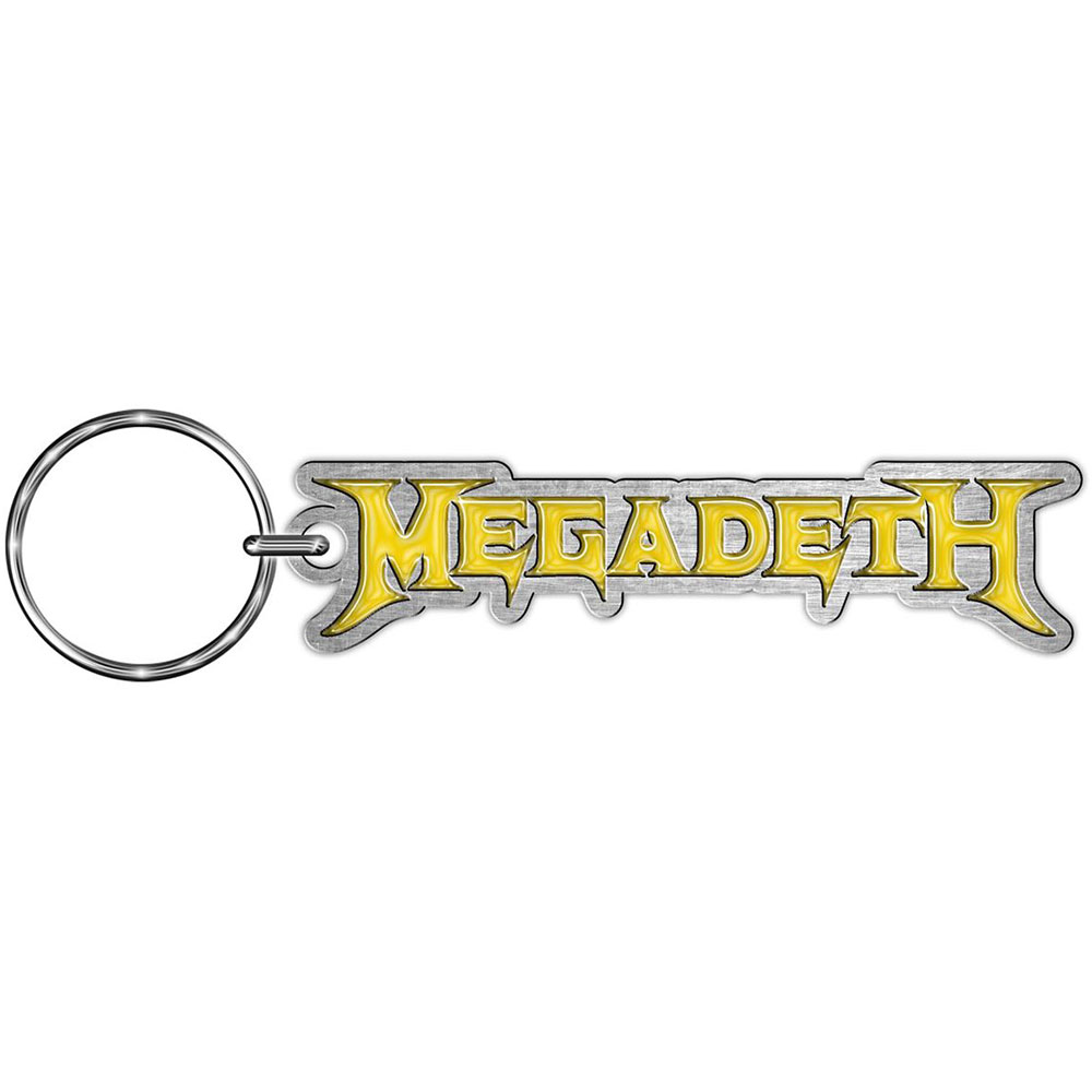 Megadeth Logo Metal Keyring