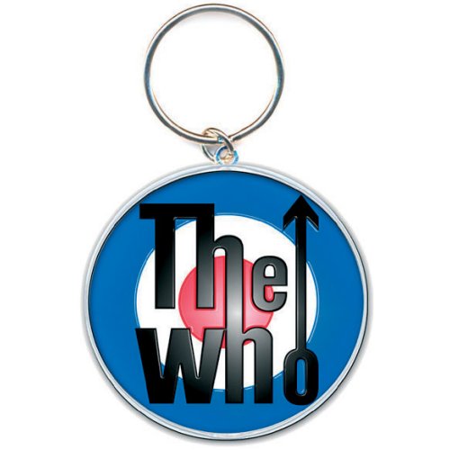 The Who Target Logo Metal Keyring