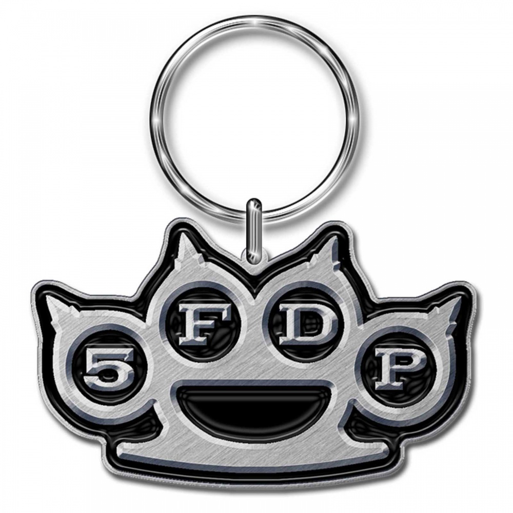 Five Finger Death Punch Logo Metal Keyring