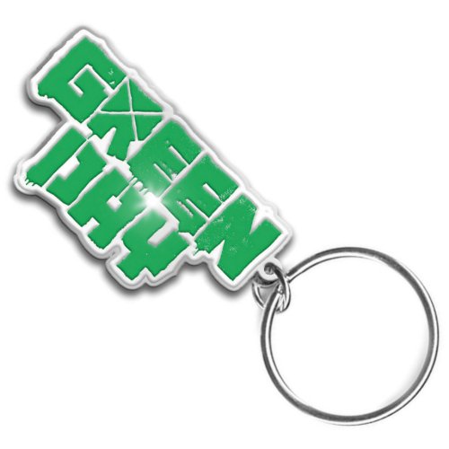 Green Day Logo Metal Keyring