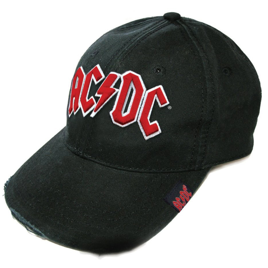 AC/DC Red Logo Baseball Cap