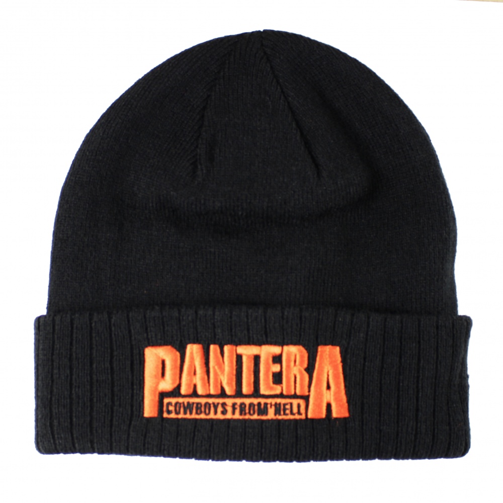 Pantera Cowboys From Hell Logo Beanie Hat