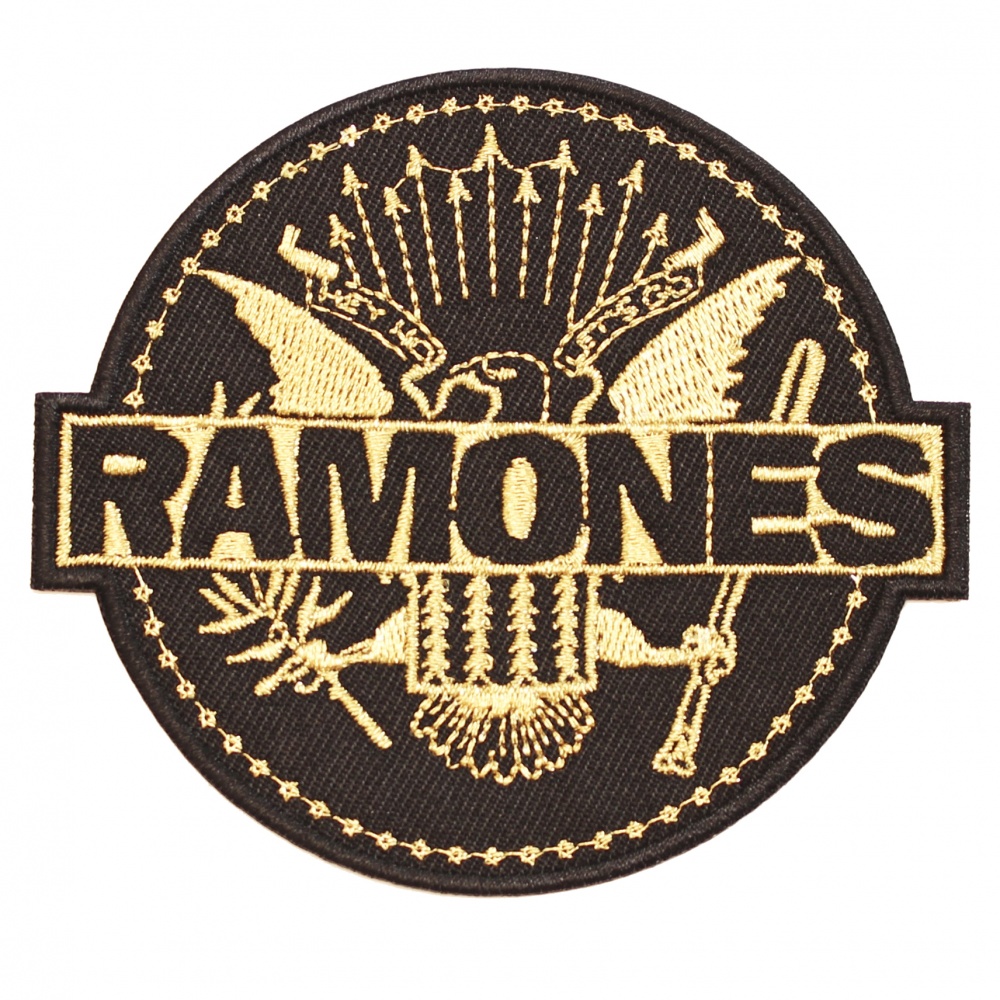Ramones Gold Seal Patch