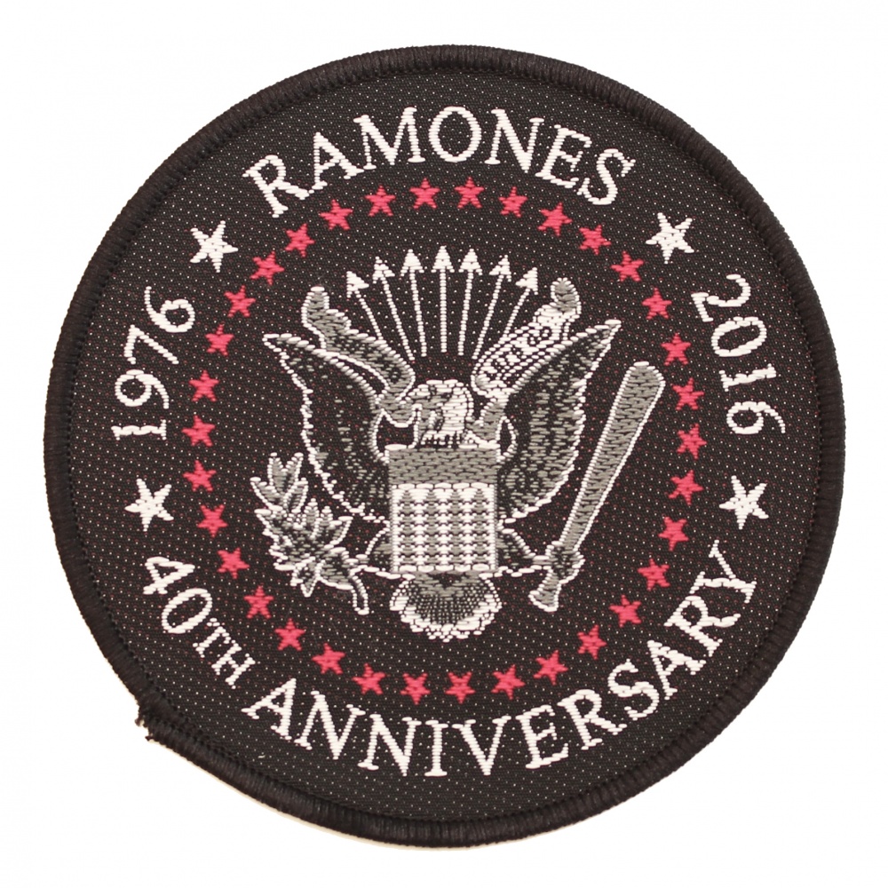 Ramones 40th Anniversary Patch