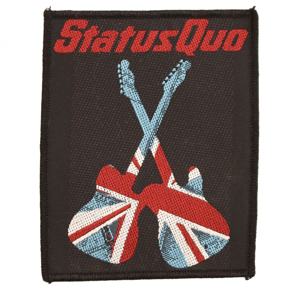 Status Quo Guitars Logo Patch
