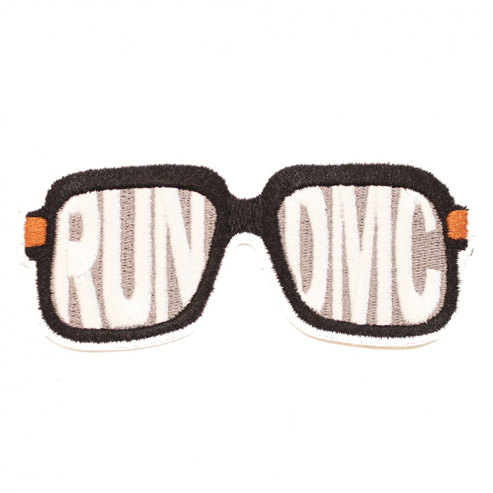 RUN DMC Glasses Logo Patch