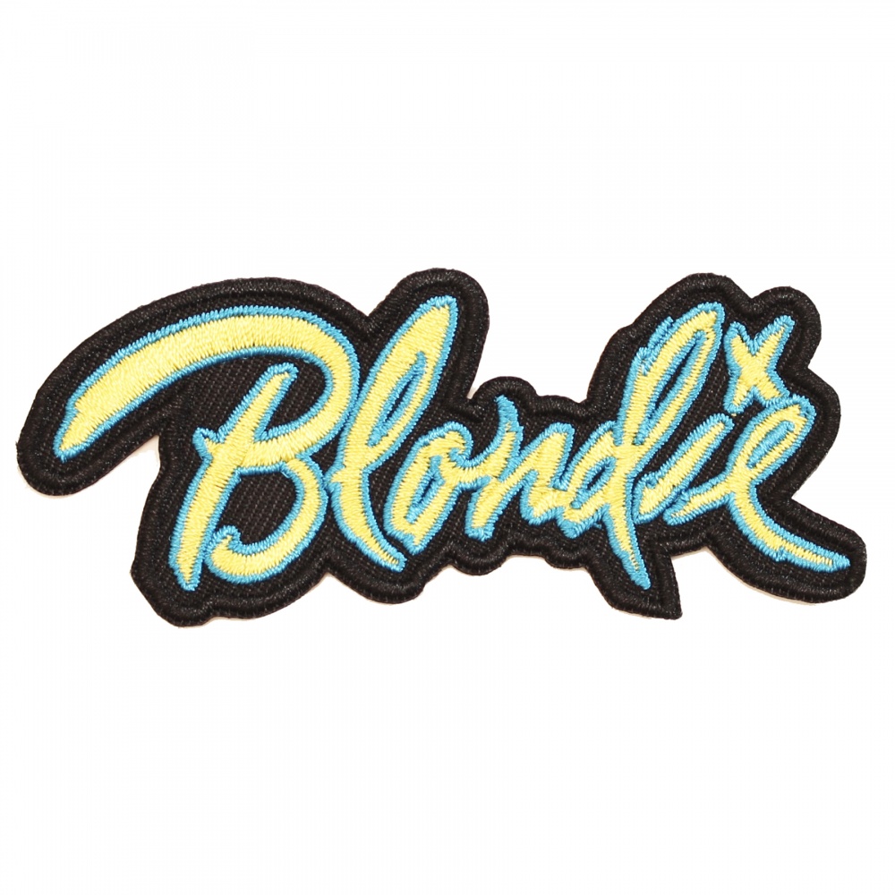 Blondie Logo Cut Out Patch