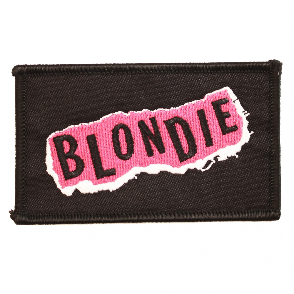 Blondie Punk Logo Patch
