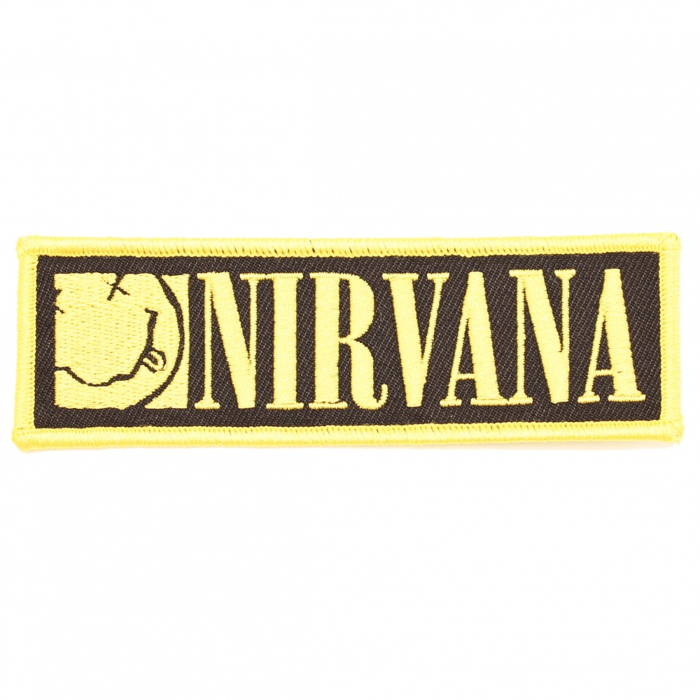 Nirvana Happy Face & Logo Patch