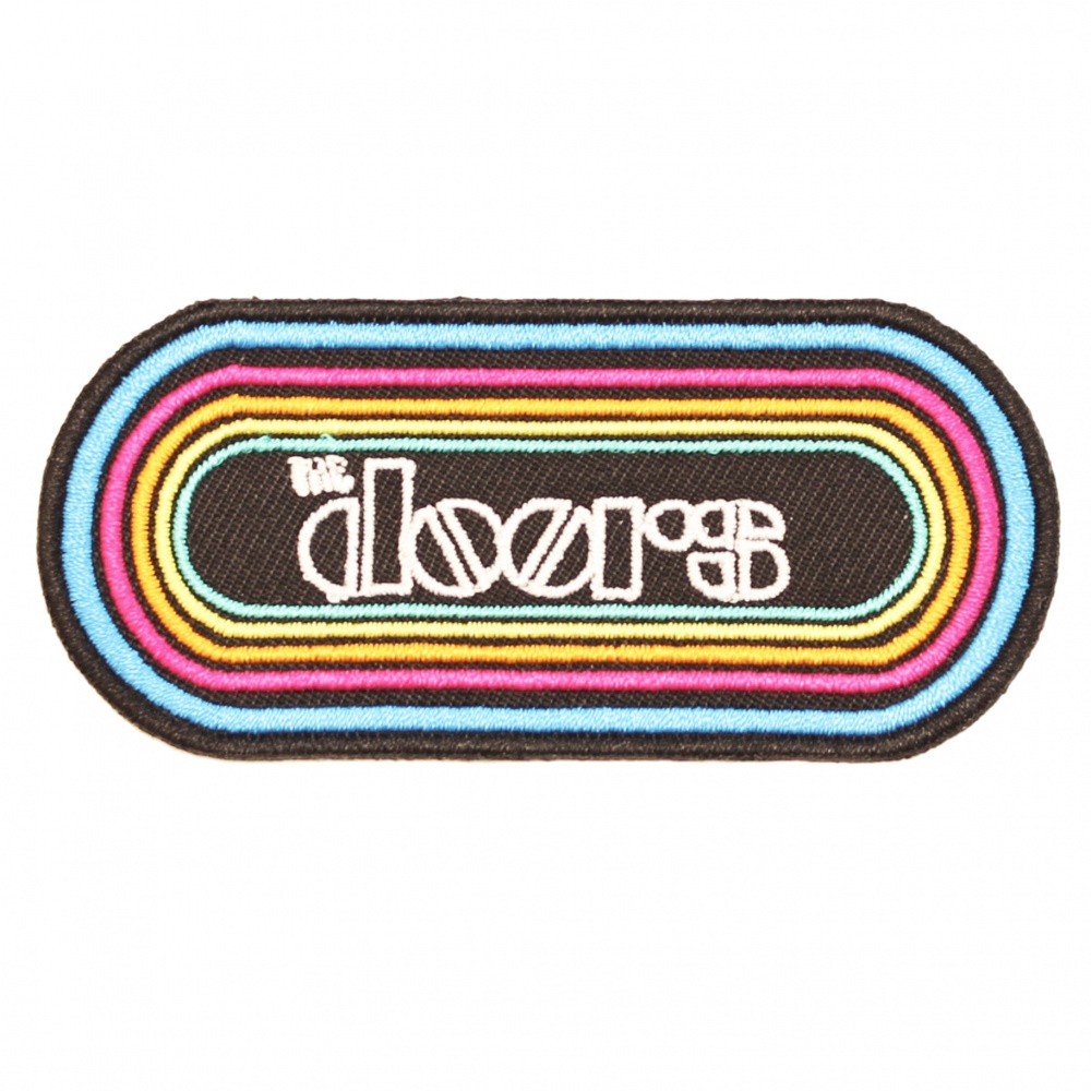 The Doors Rainbow Logo Patch