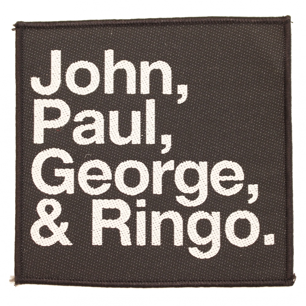 The Beatles John, Paul, George & Ringo Patch