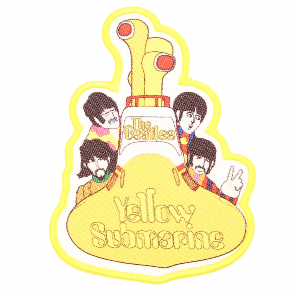 The Beatles Yellow Submarine All Aboard Patch