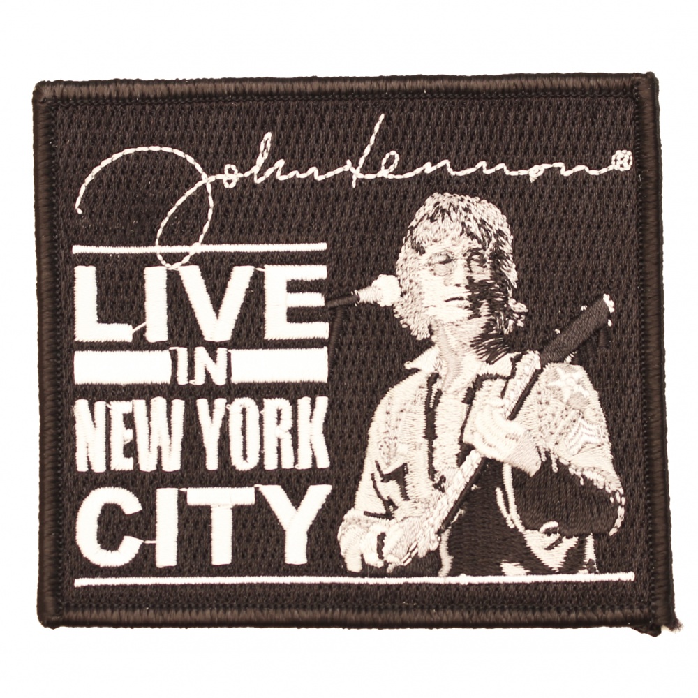 John Lennon Live In New York City Patch