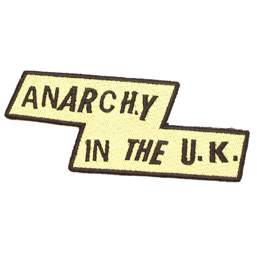 Sex Pistols Anarchy In The U.K. Logo Patch